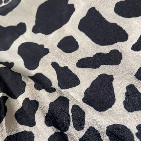 HENI Brand Kaftan Size 16 Maxi Dress Black White Beaded Sleeveless V Neck - Picture 3 of 11